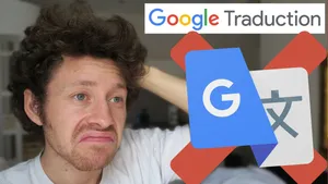 Traduction With Frowning Man Wallpaper