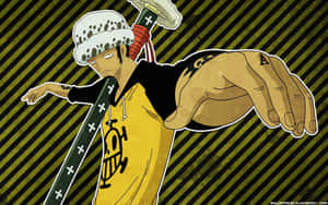 Trafalgar Law - The Black King Of The Underworld Wallpaper