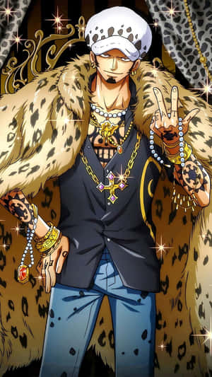 Trafalgar Law - The Fierce Captain Of The Heart Pirates. Wallpaper