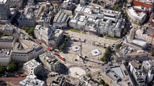 Trafalgar Square Aerial View Wallpaper