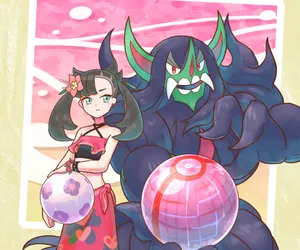 Train Your Pokemon And Join The Tournament In Pokemon Masters! Wallpaper