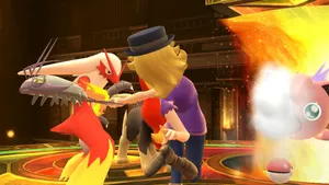 Trainer Peach Using Wimpod Wallpaper