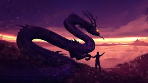 Training A Dragon Wallpaper