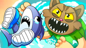 Tralalero Tralala Characters Wallpaper