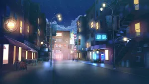 Tranquil_ City_ Night_ Illustration.jpg Wallpaper