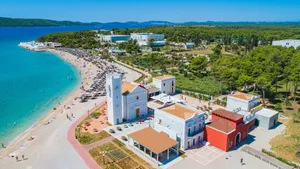 Tranquil Mediterranean Beach Wallpaper
