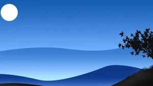 Tranquil Minimalist Sky Wallpaper