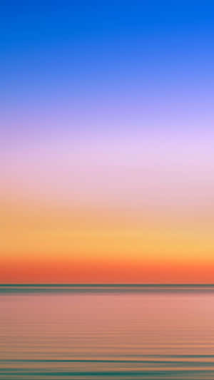 Tranquil Minimalist Sunset Wallpaper