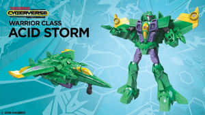 Transformers Cyberverse Acid Storm Action Figure Wallpaper