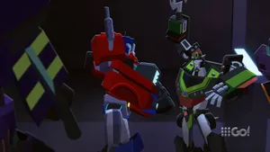 Transformers Cyberverse Arguement Wallpaper