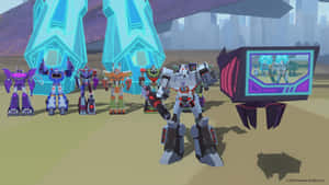 Transformers Cyberverse Selfie Wallpaper