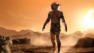 Transforming Desert Landscape Into A Green Paradise Wallpaper