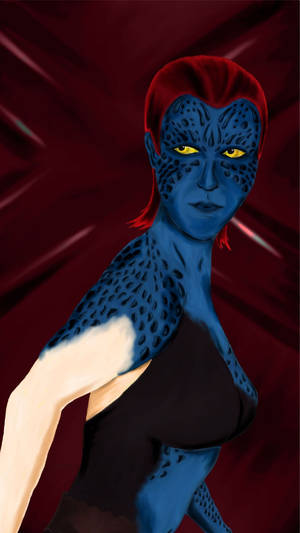 Transforming Mystique Wallpaper