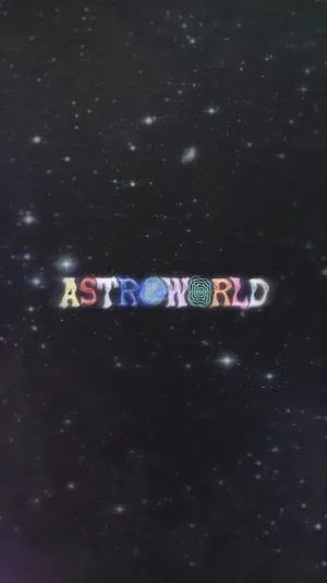 Travis Scott Aesthetic Astroworld Poster Wallpaper