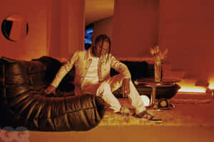 Travis Scott Utopia Styled Photoshoot Wallpaper