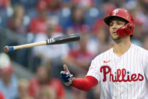 Trea Turner Phillies Baseball Player Wallpaper