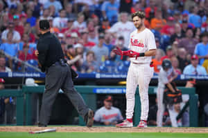 Trea Turner Phillies Game Moment Wallpaper