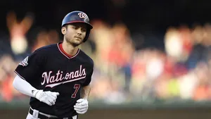 Trea Turner Washington Nationals Baseball Player Wallpaper
