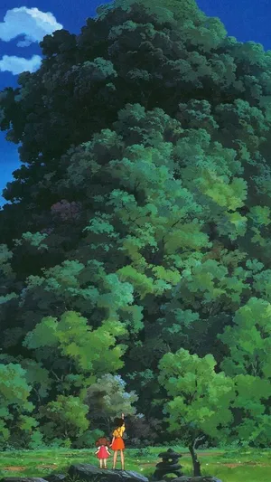 Treat Yourself To Beautiful Studio Ghibli Iphone Wallpapers! Wallpaper