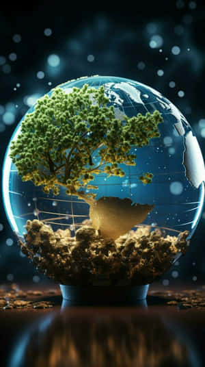 Treeof Life Globe Wallpaper