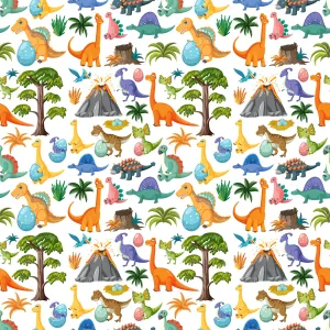 Trees Aesthetic Dino Wallpaper