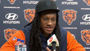 Tremaine Edmunds Chicago Bears Press Conference Wallpaper