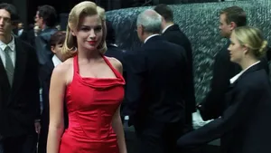 Trendy Red Clothing Collection Wallpaper