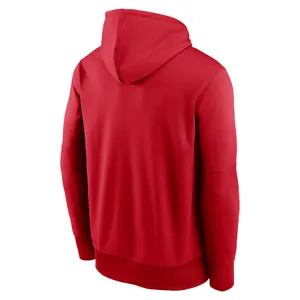 Trendy Red Hoodie Lifestyle Wallpaper