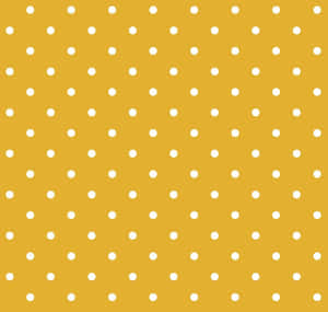 Trendy Yellow Polka Dot Wallpaper Wallpaper