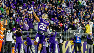 Trent Mc Duffie Celebrationat Stadium Wallpaper