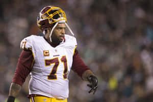 Trent Williams Number71 Football Player Wallpaper