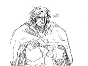 Trevor Belmont Sketch Wallpaper