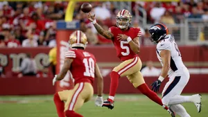 Trey Lance Quarterback Action Wallpaper