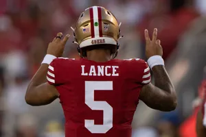 Trey Lance49ers Quarterback Wallpaper