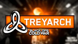 Treyarch Logo On Black Background Wallpaper