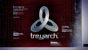 Treyarch Logo On Black Background Wallpaper