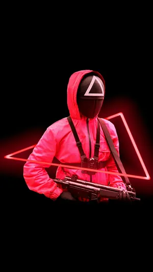 Triangle Squid Game Pfp Wallpaper