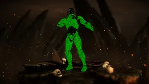 Triborg, The Ultimate Cyber Warrior In Mortal Kombat Wallpaper