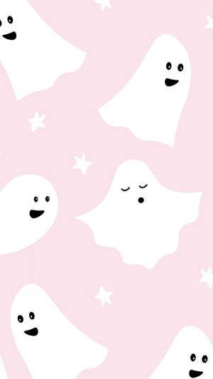 Trick Or Treat! Enjoy The Halloween Fun With This Cute Phone! Wallpaper