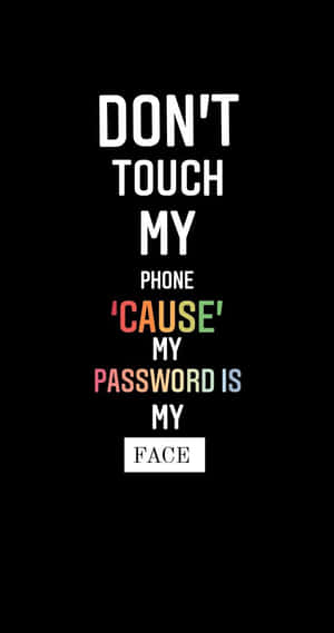 Tricky Lock Screen Facial Lock Wallpaper