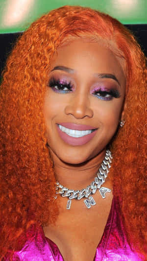 Trina Bold Orange Hair Wallpaper