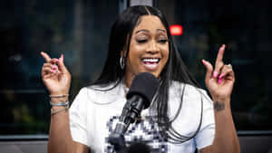 Trina In Studio Interview Wallpaper