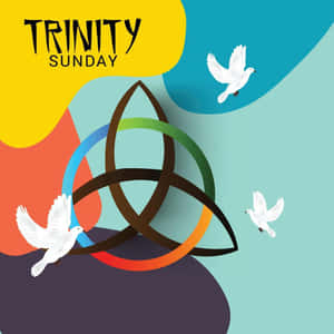 Trinity Sunday Celebration Art Wallpaper