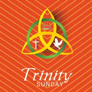 Trinity Sunday Christian Symbolism Wallpaper