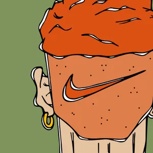 Trippy Nike Ice Cream Art Wallpaper