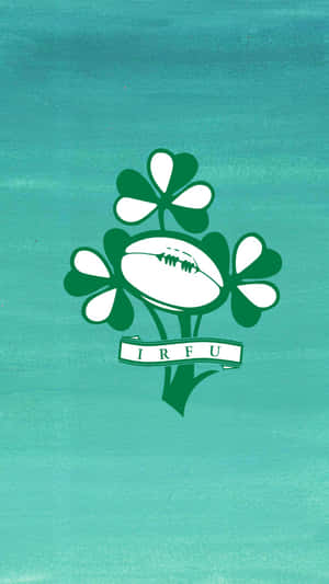 Triumphant Irish Rugby Team In Action Wallpaper