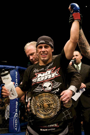 Triumphant Urijah Faber Wallpaper