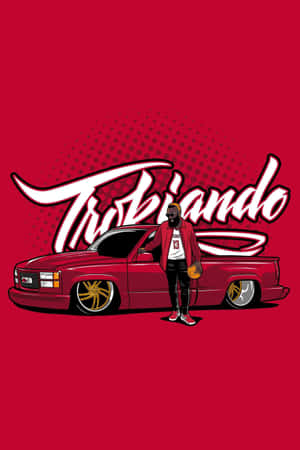 Trokiando Truckand Man Illustration Wallpaper