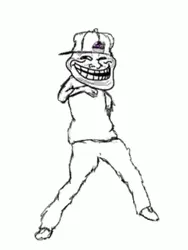 Troll Face Dancing Wallpaper