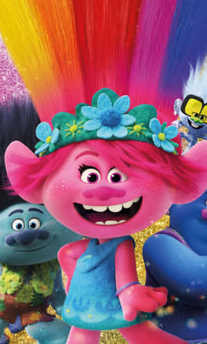 Trolls World Tour 1280 X 2120 Wallpaper